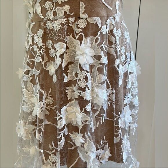 Dress the Population NWT Sidney A-line Peekaboo
Gown In White/Nude Size XL - Picture 9 of 14